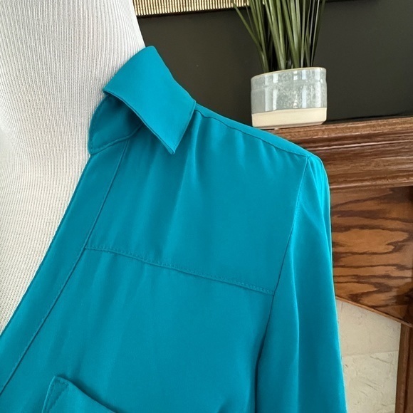 Express‎ Button Up Blouse NWOT Sz. XS - Picture 7 of 13